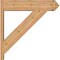 Ekena Millwork Traditional Smooth Arts and Crafts Outlooker, Western Red Cedar, 7 1/2"W x 32"D x 32"H OUT08X32X32TRA03SWR - alternate 4